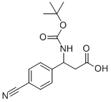 CAS#: 282524-88-3, 3-N-Boc-3-(4-Cyanophenyl)Propionic Acid