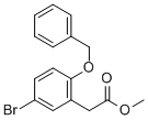 CAS#: 282536-92-9, Methyl 2-(2-(Benzyloxy)-5-Bromophenyl)Acetate