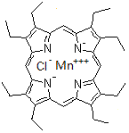 CAS 登录号：28265-17-0， 氯[2,3,7,8,12,13,17,18-八乙基卟啉(2-)-kappa<sup>2</sup>N<sup>21</sup>,N<sup>23</sup>]锰