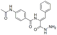 CAS 登录号：28271-96-7， 4-乙酰氨基-N-[(Z)-1-(肼羰基)-2-苯基-乙烯基]苯甲酰胺
