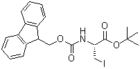 CAS 登录号：282734-33-2， N-[(9H-芴-9-基甲氧基)羰基]-3-碘丙氨酸叔丁酯