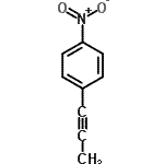 CAS 登录号：28289-83-0， 1-硝基-4-(1-丙炔-1-基)苯