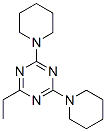 CAS 登录号：28321-38-2， 6-乙基-2,4-二哌啶-1,3,5-三嗪