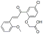 CAS 登录号：28328-73-6， 4-氯-2-[3-(2-甲氧基苯基)丙烯酰基]苯氧基乙酸