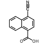 CAS#: 2839-20-5, 4-Cyano-1-Naphthoic Acid