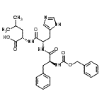 CAS 登录号：28458-19-7， N-[(苄氧基)羰基]-L-苯丙氨酰-L-组氨酰-L-亮氨酸