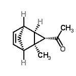 CAS 登录号：28465-15-8， 1-[(1R,2S,3S,4S,5S)-2-甲基三环[3.2.1.0<sup>2,4</sup>]辛-6-烯-3-基]乙酮