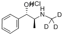 CAS#: 284665-25-4, (1S,2S)-(+)-Pseudoephedrine-D3 Hydrochloride (N-Methyl-D3)