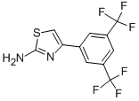 CAS#: 284665-40-3, 4-(3,5-Bis-Trifluoromethylphenyl)Thiazol-2-Ylamine
