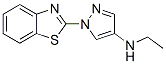 CAS 登录号：28469-13-8， 2-[4-(乙基氨基)-1H-吡唑-1-基]苯并噻唑