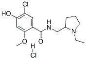 CAS#: 28478-48-0, 5-Chloro-N-[(1-Ethyl-2-Pyrrolidinyl)Methyl]-4-Hydroxy-2-Methoxybenzamide Monohydrochloride