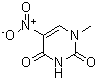 CAS 登录号：28495-88-7， 1-甲基-5-硝基-2,4(1H,3H)-嘧啶二酮