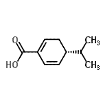 CAS 登录号：285142-15-6， (4R)-4-异丙基-1,5-环己二烯-1-羧酸