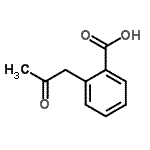 CAS#: 2852-91-7, 2-(2-Oxopropyl)Benzoic Acid