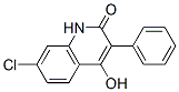 CAS 登录号：28563-19-1， 3-苯基-4-羟基-7-氯喹啉-2(1H)-酮