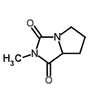 CAS#: 28567-64-8, 2-Methyltetrahydro-1H-Pyrrolo[1,2-c]Imidazole-1,3(2H)-Dione