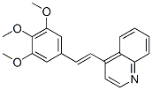 CAS#: 2859-98-5, 4-[2-(3,4,5-Trimethoxyphenyl)Ethenyl]Quinoline