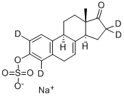 CAS 登录号：285979-81-9， 马烯雌酮-2,4,16,16-D4 硫酸酯钠盐