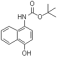 CAS 登录号：285984-22-7， (4-羟基-1-萘基)氨基甲酸叔丁酯