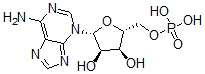 CAS 登录号:2862-19-3, 3-异腺苷 5'-磷酸酯