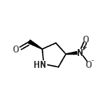 CAS#: 286392-24-3, (2R,4R)-4-Nitro-2-Pyrrolidinecarbaldehyde