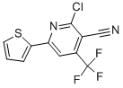 CAS#: 286430-58-8, 2-Chloro-6-(2-Thienyl)-4-(Trifluoromethyl)Nicotinonitrile