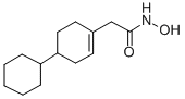 CAS 登录号：28673-66-7， 2-(4-环己基-1-环己烯基)-N-羟基-乙酰胺