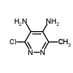 CAS#: 28682-88-4, 3-Chloro-6-Methyl-4,5-Pyridazinediamine