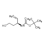 CAS#: 286949-39-1, 2-Methyl-2-Propanyl [(3S)-5-Hydroxy-1-Penten-3-Yl]Carbamate