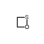 CAS 登录号：287-37-6， 1,2-氧杂噻丁环