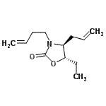 CAS 登录号：287184-96-7， (4S,5S)-4-烯丙基-3-(3-丁烯-1-基)-5-乙基-1,3-恶唑烷-2-酮