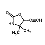 CAS#: 287193-04-8, 5-Ethynyl-4,4-Dimethyl-1,3-Oxazolidin-2-One