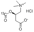 CAS 登录号：287389-45-1， 乙酰基-1-13C-L-肉碱盐酸盐