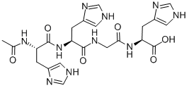 CAS 登录号：287399-97-7， 乙酰基-组氨酰-组氨酰-甘氨酰-组氨酸