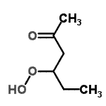 CAS 登录号：287473-93-2， 4-氢过氧基-2-己酮