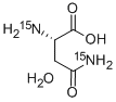 CAS 登录号：287484-32-6， L-天冬氨酰胺单水合物 (15N2)