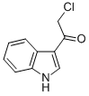 CAS 登录号：28755-03-5， 2-氯-1-(3-吲哚基)-乙酮