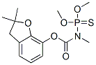 CAS 登录号：28789-80-2， N-(二甲氧基硫代膦酰)-N-甲基氨基甲酸 2,3-二氢-2,2-二甲基苯并呋喃-7-基酯