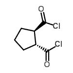 CAS 登录号：287946-59-2， (1R,2R)-1,2-环戊烷二羰基二氯化物