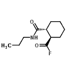 CAS 登录号：288314-21-6， (1R,2R)-2-(丙基氨基甲酰)环己烷羰基氟化物