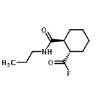CAS 登录号：288314-22-7， (1S,2S)-2-(丙基氨基甲酰)环己烷羰基氟化物