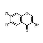 CAS#: 288399-48-4, 3-Bromo-6,7-Dichloro-4H-Chromen-4-One