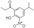 CAS 登录号：288401-30-9， 1-(2-羟基-5-异丙基-3-硝基苯基)-1-丙酮