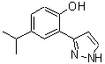 CAS 登录号：288844-45-1， 4-异丙基-2-(1H-吡唑-3-基)苯酚