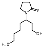 CAS 登录号：289636-50-6， 1-(1-羟基-3-辛烷基)-2-吡咯烷硫酮