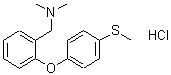 CAS 登录号：289717-37-9， N,N-二甲基-2-[4-(甲硫基)苯氧基]苄基胺盐酸盐
