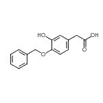 CAS#: 28988-68-3, [4-(Benzyloxy)-3-Hydroxyphenyl]Acetic Acid