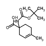 CAS#: 289914-86-9, 4-Methyl-1-({[(2-Methyl-2-Propanyl)Oxy]Carbonyl}Amino)-3-Cyclohexene-1-Carboxylic Acid
