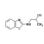 CAS 登录号：28997-06-0， 1-(1,3-苯并噻唑-2-基氨基)-2-丙醇