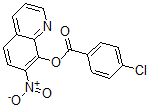 CAS 登录号：29007-02-1， 7-硝基-8-喹啉基 4-氯苯甲酸酯